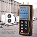 DriKou Digital Differential Pressure, SW‑512B High Accuracy Digital Differential Pressure Air Pressure Meter Tool for Industry