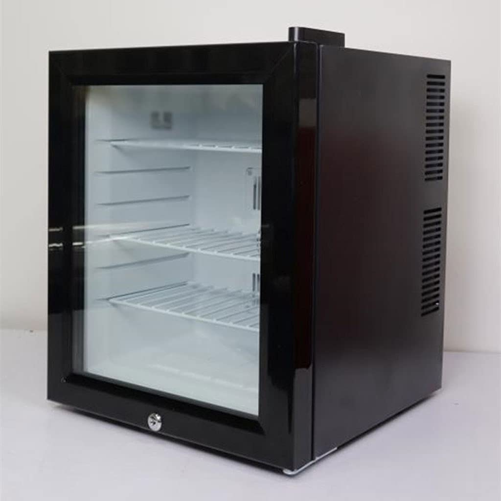 Gagalu 30l Wine Cooler/Cabinet Beverage Refrigerator Small,Front Glass Door With 3 Movable Partitions And LED Indoor Lighting,6-18°C Counter Top Bar Fridge on Fridge.com - View 4