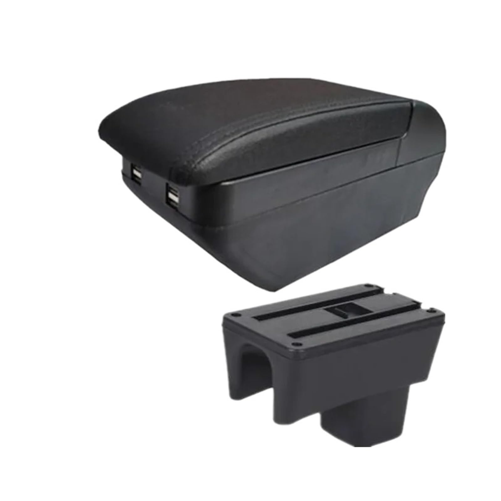 Armrest For Suzuki For Swift 2005-2024 Accoudoir De Voiture Boîte D'accoudoir Accessoires Détails Intérieurs Rangement Armrests Storage Box(H black line 4USB)