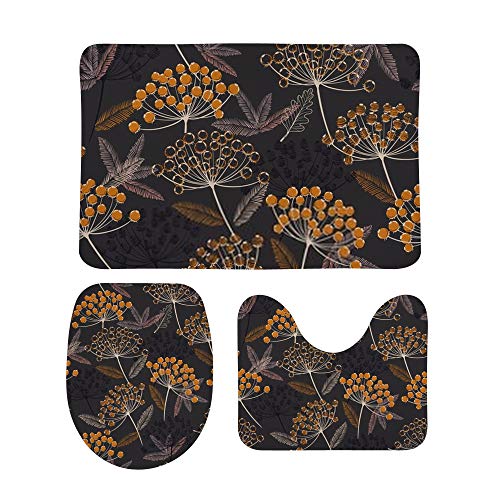 Tapis de bain absorption d'eau ZhiMi contre le sol humide 3pcs - 2