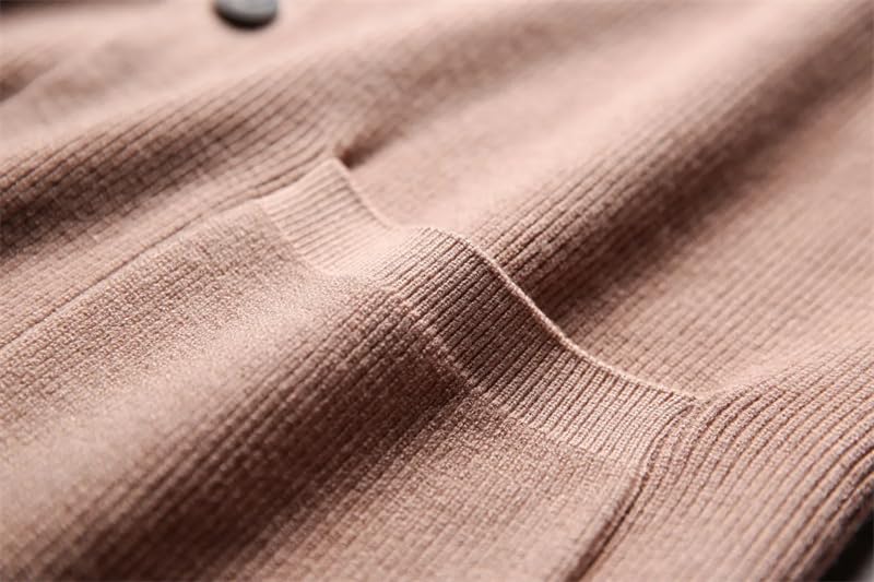 Men's Solid V-Neck Knitted Sweater Vest Single-Breasted Casual Loose Cardigan Waistcoat Tops3