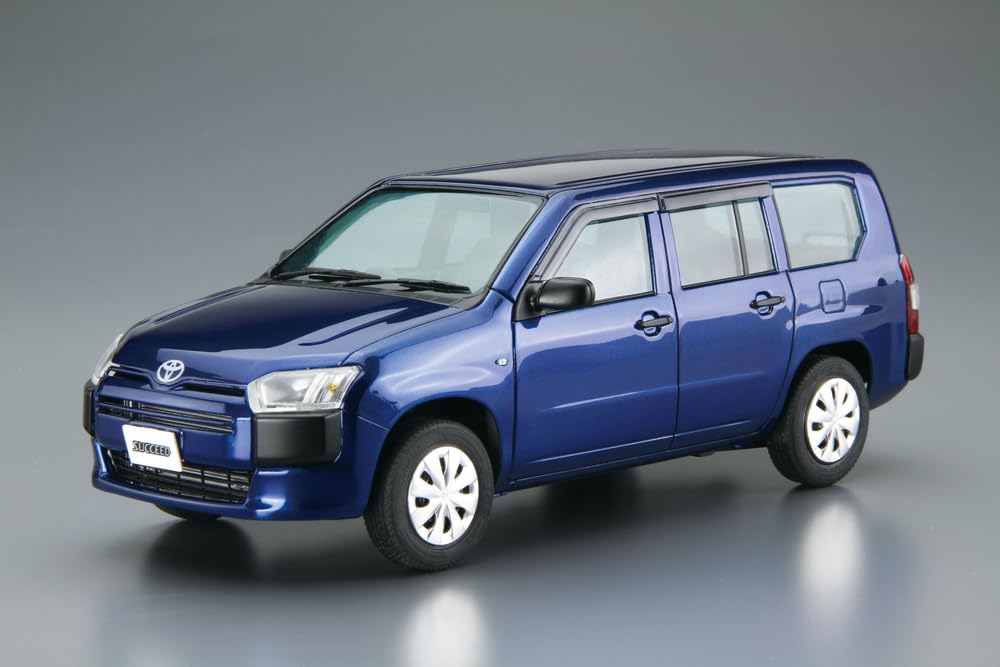 Aoshima Bunka Kyozai Aoshima model samochodu nr 65 1/24 Toyota NCP160V Pro Box/Saxseed '14 plastikowy model