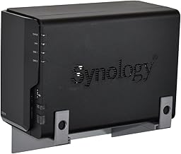 Wall Mount for Synology Diskstation DS211+, DS212, DS212+, DS213, DS213+, DS214, DS214play, DS216, DS216+, DS216+II, DS218, DS218+, DS220+, DS223, DS224+, DS225+, Grey