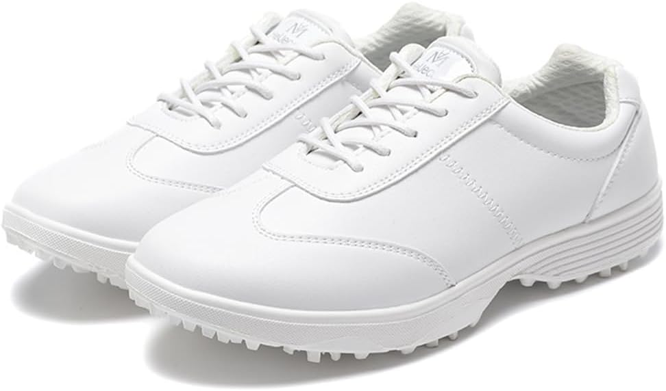 DAMANDO Ladies Golf Trainers Casual Golfing Athletic Fitness Sport Shoes Ligthweight-Comfortable Golf Sneakers for Women