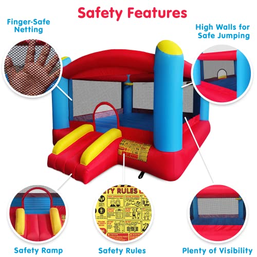 image for Funormous Enormous Giant Bounce House for Kids, Indoor Outdoor Inflata