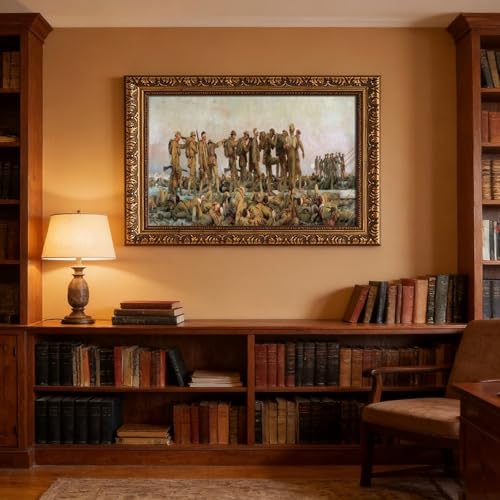 Tableau Gassed John Singer Sargent émotion artistique toile