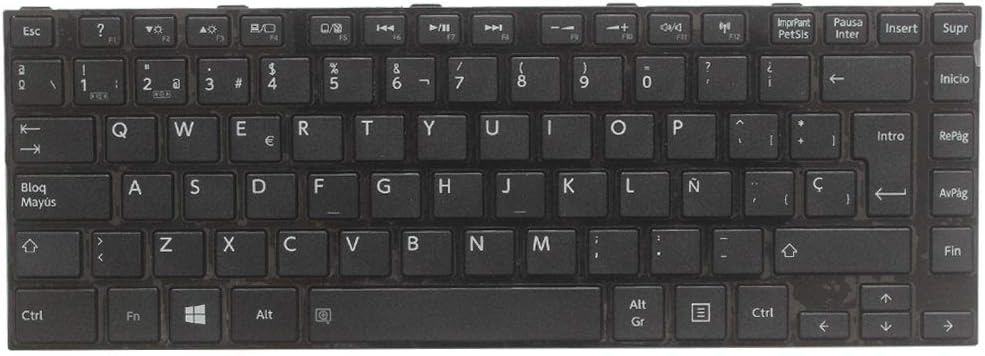 New Laptop Replacement Keyboard Fit Toshiba Satellite L45D-A L45T-A L40D-A C40D-A C45D-A L40DT-A Spanish Layout