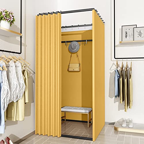 Cabine d'essayage pliable et gain de place pour magasin de vêtements - 2