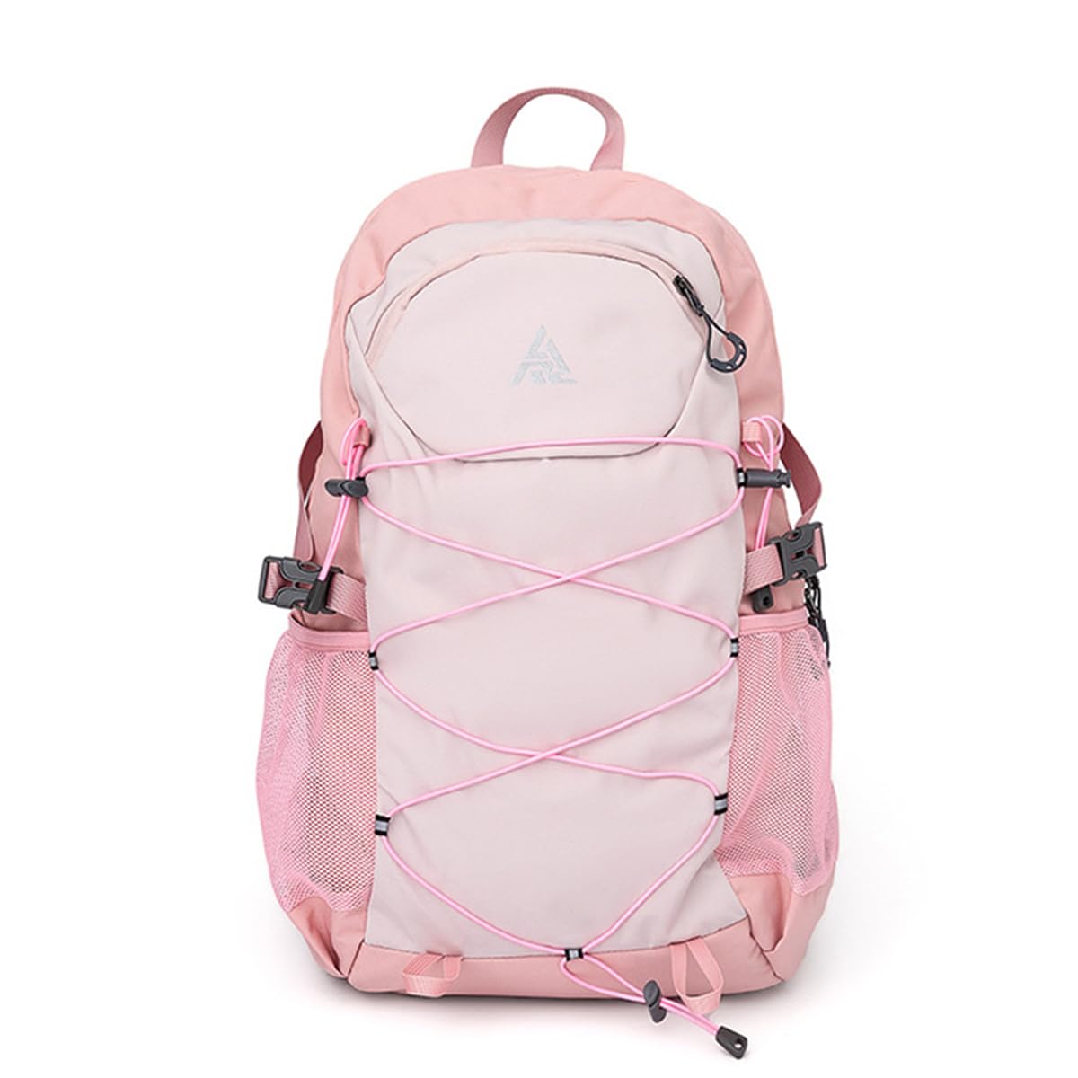 AUXDIQ Hiking Backpack 35L Lightweight Camping Backpack Travel Daypack for Men and Women (Pink)