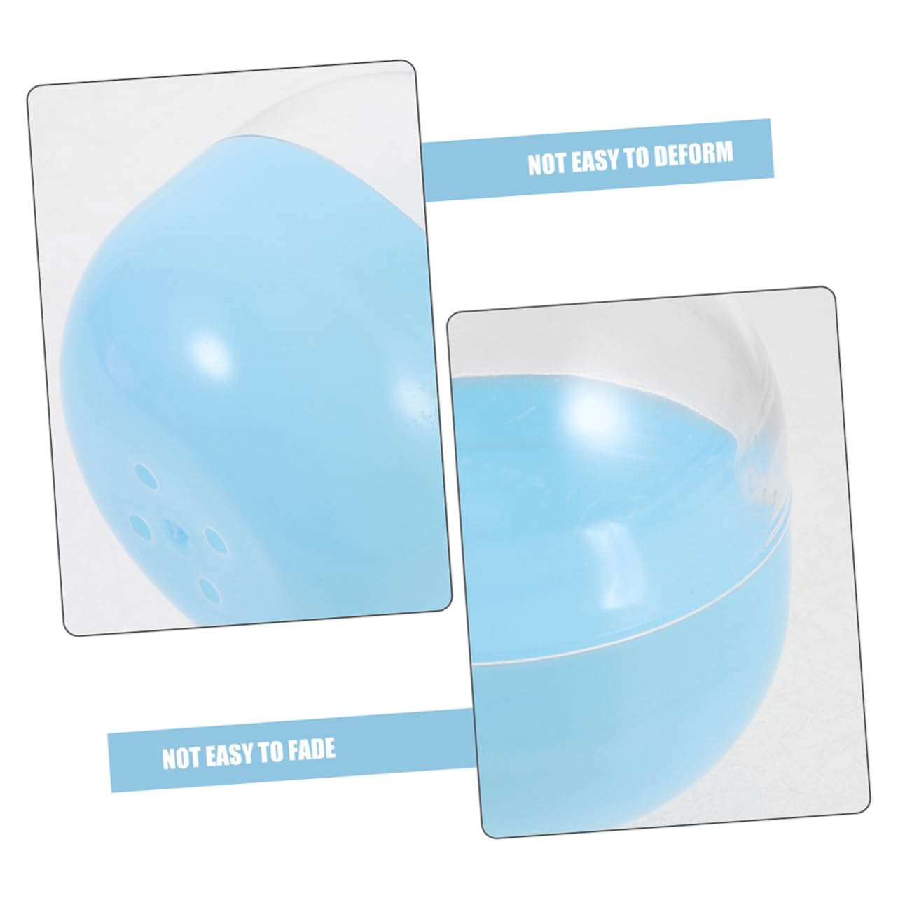 Alipis Lot de 25 Capsules Transparentes Rondes en PS pour Machine à Friandises, Faciles à Ouvrir et Refermables, pour Fêtes et Distributeurs Automatiques