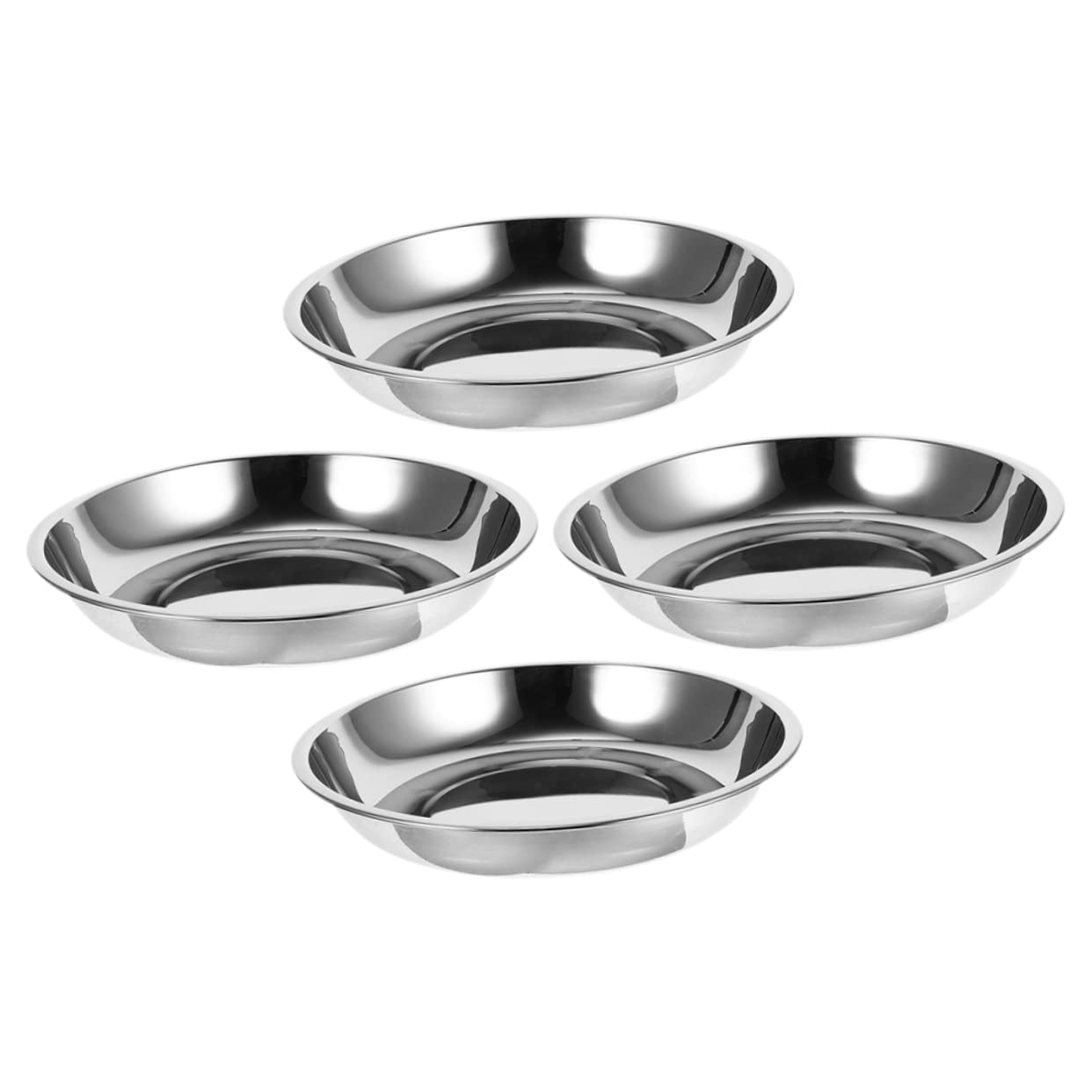 POPETPOP 20 Pezzi Ciotola Per Gatti In Acciaio Inossidabile Ciotola Per Cani In Acciaio Inox Ciotole In Acciaio Inossidabile Per Cani Ciotole Per Cibo Per Gatti In