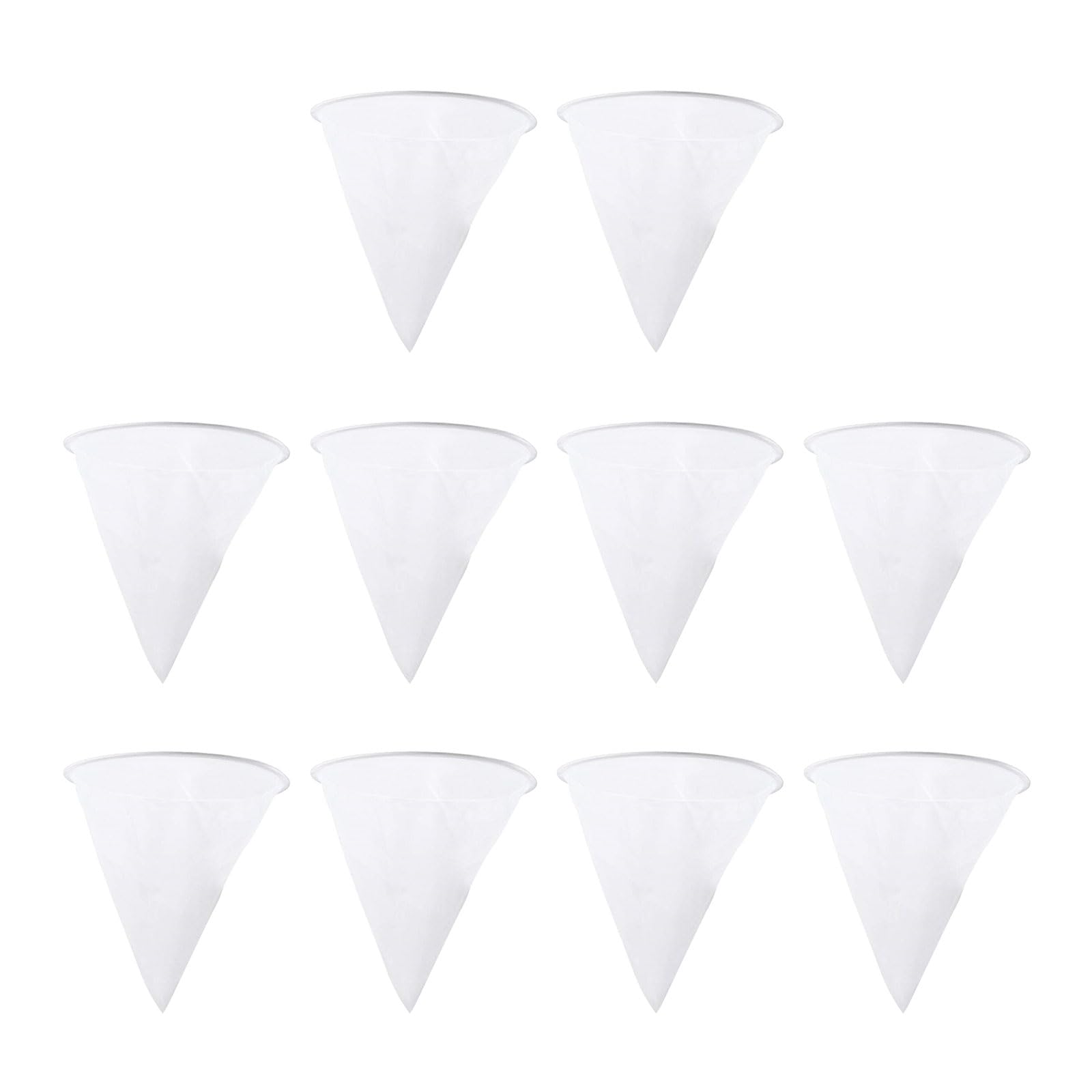 Kalttoy Of 10 Honeys Strainers Nylon Meshs Beekeeping Filter Tool Meshs Strainer Bags 36cm Diameter for Filtering Honeys Strainer
