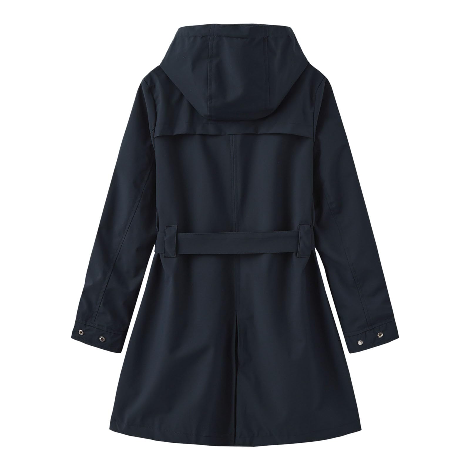 Genérico Chaqueta Impermeable Mujer-Chaqueta Con Capucha De Manga Larga Para Mujer Chaqueta Holgada E Informal A Prueba De Viento Para Primavera Y OtoñO