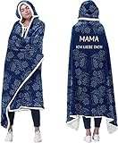 ÜBERGRÖSSER KOMFORT: 120x180cm Perfekt für Frauen und Männer aller Größen. Großzügig Platz für zierliche Träger und gemütlich für Übergrößen. Kann auch als Decke für den Schoß, die Couch oder das Bett verwendet werden. Einfaches Design mit flachen Ärmeln, die sich ordentlich zusammenfalten lassen.