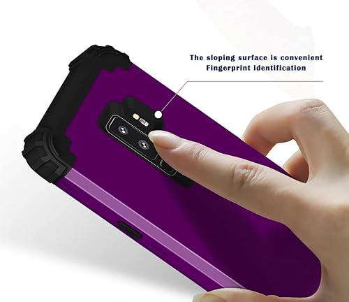 Miniatura 7 de Funda de teléfono para Samsung Galaxy S9 Plus, cubierta dura, a prueba de golpes, silicona suave, híbrida, tres capas, resistente, protección de PC,