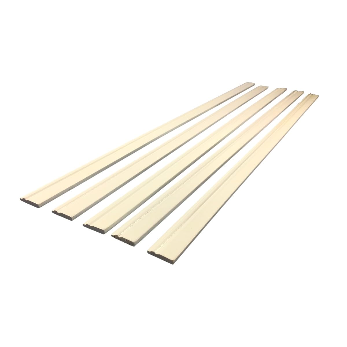 Dolls House Deep White Skirting Board Pack of 5 (DIY014) - 1:12 Scale Miniatures | Minimum World