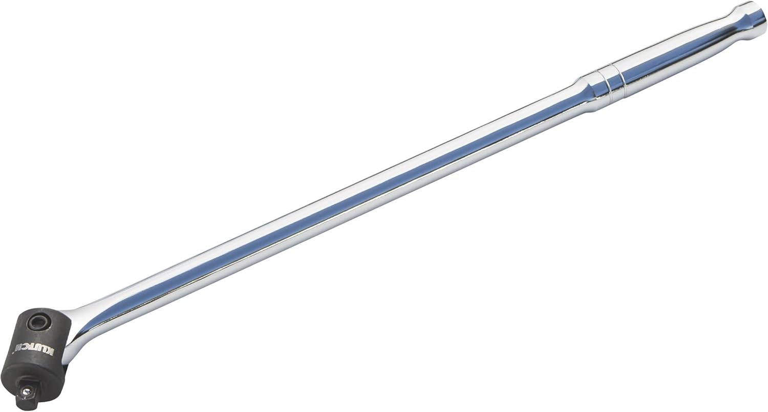 Klutch 18in. Breaker Bar - 3/8in. Drive, Flex Head