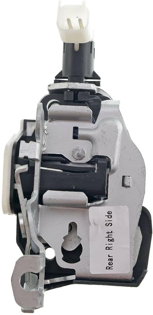 2pcs Door Lock Latch Assembly Lower Rear Left Driver Right Passenger Side Metal Plastic Black Kit for Ford for Ranger 1998-2011 4L5Z-1326412-8L5Z-1326412-a