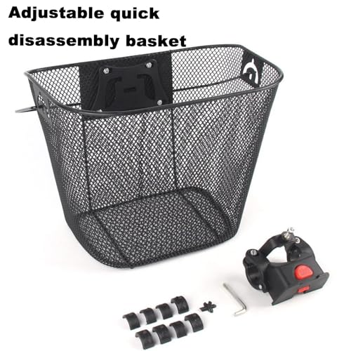 Panier de vélo électrique résistant à la rouille anti-vibrations