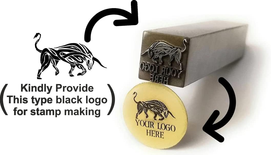 Sello Personalizado De Metal | Herramienta De Joyería | Troquel Personalizado | Punzones De Joyería | Sello De Acero Para Marca