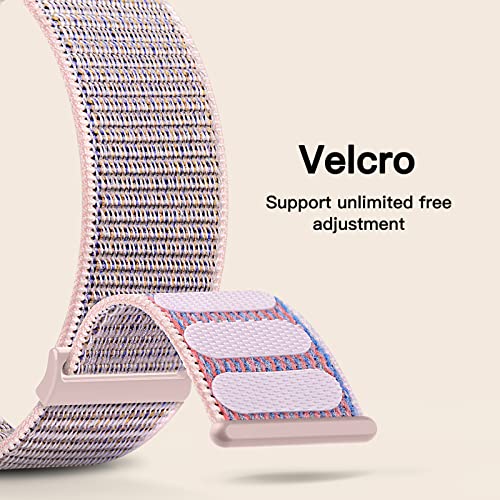 Yoohoo Nylon Straps Compatible with Apple Watch Straps 44mm 45mm 46mm 49mm 42mm(Series 3/2/1) Women Men,Upgraded Soft Nylon Replacement WatchBands for iWatch Series 11 10 9 8 7 6 5 4 3 2 1 SE3 Ultra3 - Image 3
