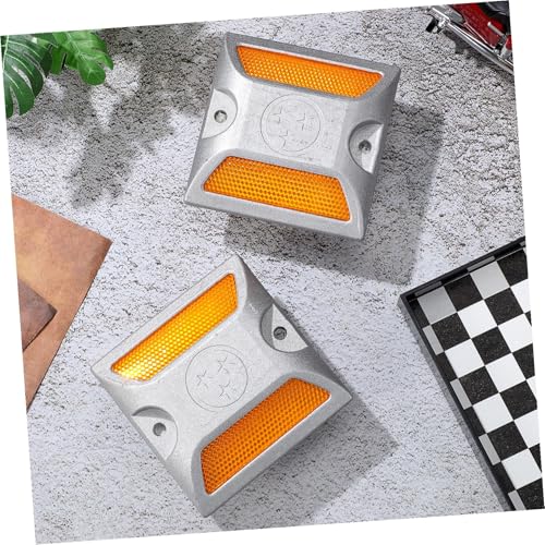 Marcadores Reflectores de Carretera de Aluminio 2pcs miniatura 6