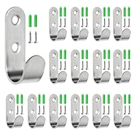 Zuxbolf 30 Stück Planenhaken Netzhaken Edelstahl Rostfrei 2 Loch Befestigungshaken Komplettset mit 60 Schrauben & Dübeln Abspannhaken Planenbügel für Anhänger LKW Schiff Auto Ladungssicherung Plane