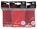 Ultra Pro Card Supplies YuGiOh Sized Deck Protector Sleeves Red 60 Count x3