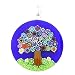 Produktbild Glass Of Venice Großer Millefiori Anhänger Baum des Lebens in Silberrahmen 32mm