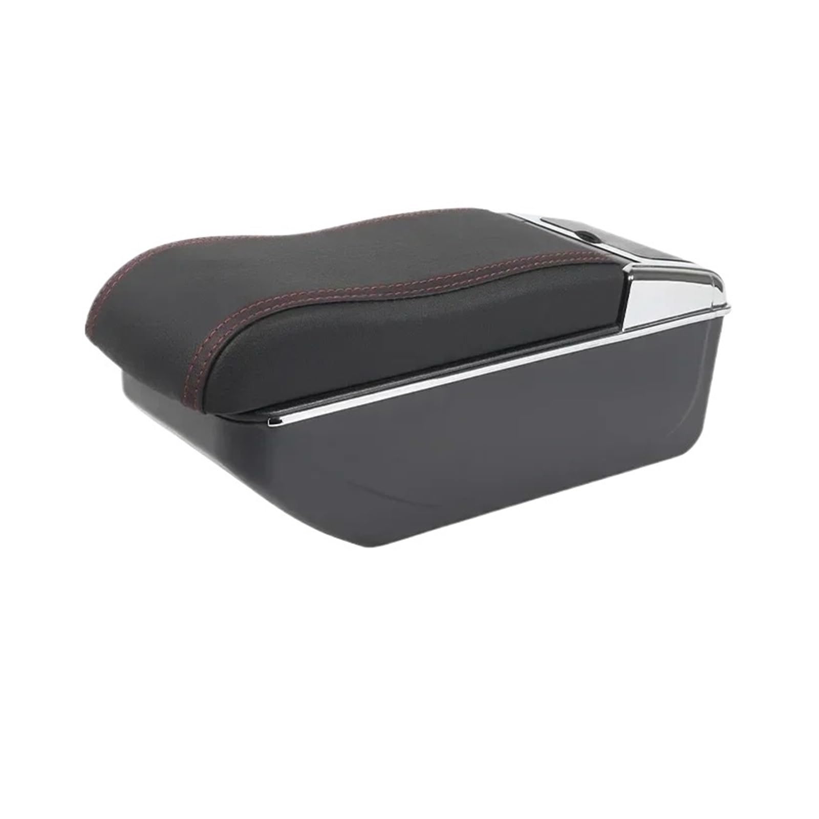 UMDJJU For VW For Bora For Golf 4 2012-2020 Armrest Box Modification Accessories Car Centre Console Armrest Box(B3 Black Red Line)