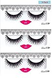 LashXO_Misty -3 Pk_ Premium Quality False Eyelashes Thick Full lashes Compare to brand Make Up eyelashes