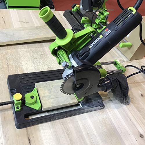 Winkelschleifer-Festhalter mit verbesserter Gusseisenbasis, multifunktionaler Universal-Desktop-Winkelschleiferständer, Winkelschleifmaschinenhalterung für 100/115/125 mm
