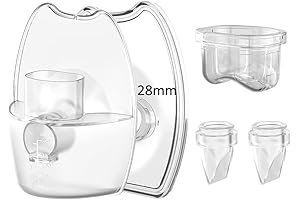 Bellababy Replacement Parts - 28mm Breast Pump Wearable Parts Set - Open Top Design