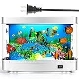 Thosolth Fake Fish Tank Baby Aquarium Toy - Mini...