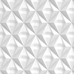 Papel de Parede Adesivo Autocolante Vinílico Efeito 3D Triangulo Decoração Quarto Sala Escritório 3 Metros