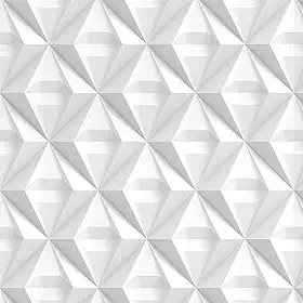 Papel de Parede Adesivo Autocolante Vinílico Efeito 3D Triangulo Decoração Quarto Sala Escritório 3 Metros