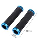 Serveuttam Handle Grip for Cycle - Firm, and Non-Slip Handles Grips | Specialized Replacement Bike Grips for Beach Cruiser Razor Scooter Foldable Mountain Bicycle BMX MTB (Blue) gallery image