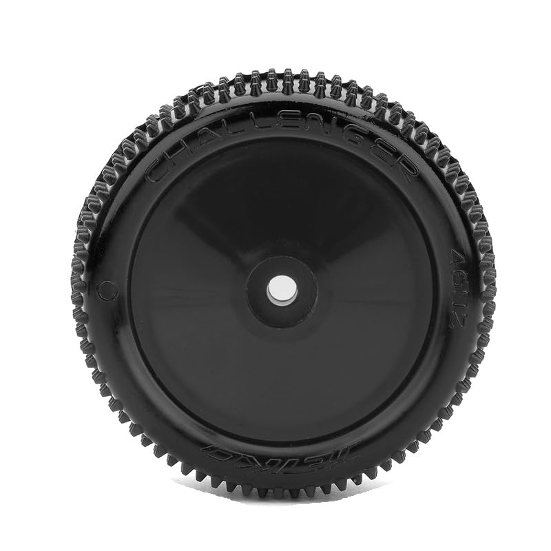 Powerhobby Challenger Rear Carpter Tires Mounted 8mm (2) Losi Mini-B (Black - Hard)