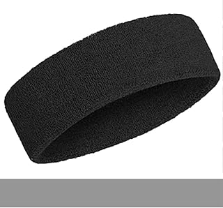 عصابة راس رياضية باستيك، عصابة راس محبوكة، خامة المنشفة، عصابة راس لليوغا، جيدة التهوية وممتصة للعرق، عصابات راس