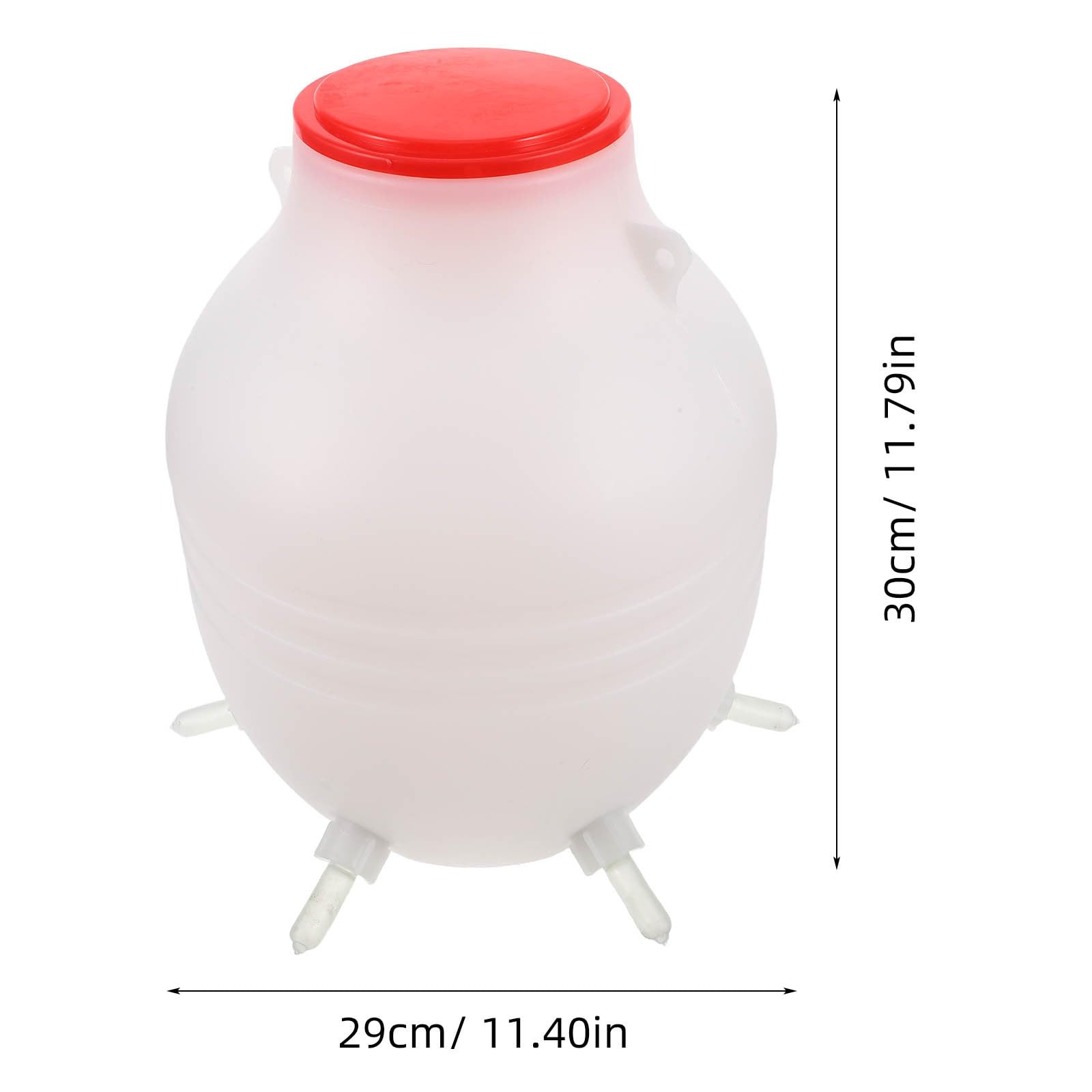 COLLBATH Biberon per agnelli: biberon per piccoli animali - biberon in plastica riutilizzabile con tettarella morbida - biberon per capre da fattoria