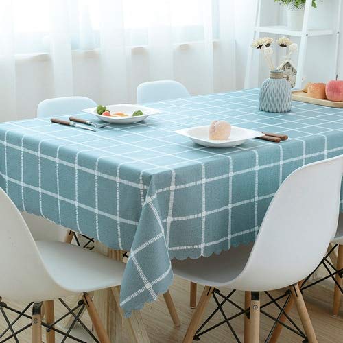 Nappe imperméable, Anti-brûlure, imperméable à l'huile Nappe de Table Basse Tapis de Table Rouge Nappe Lavable A5 135x160cm