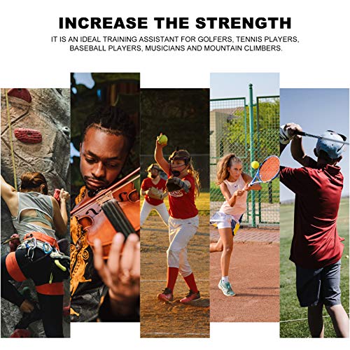 Aderência de mão BesPORTBLE, fortalecedor de dedo, aperto de mão de espuma macia exercitador de mão