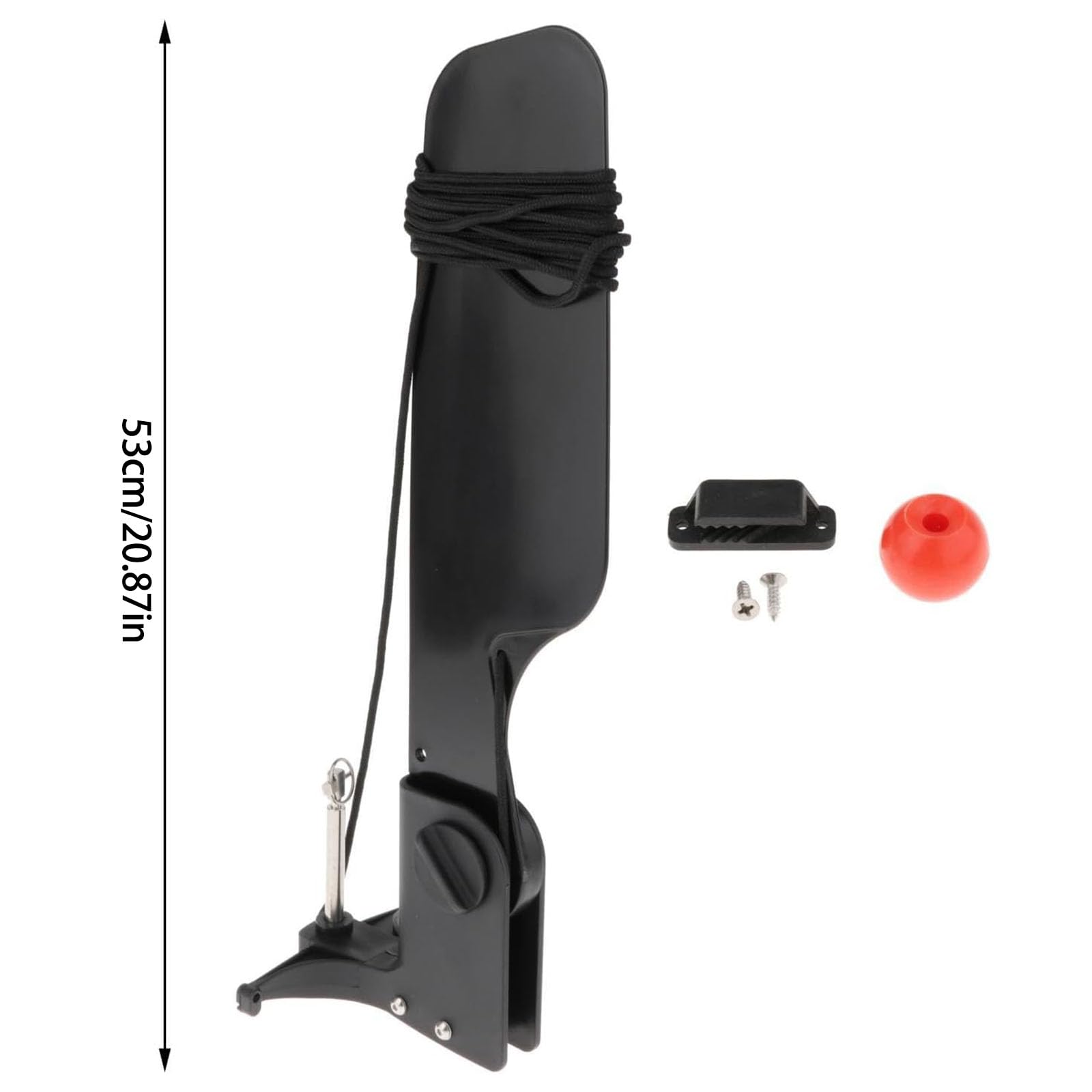 Nylon Canoe Kayak Timone Pesca d ' Acqua Timone Barche Controllo della direzione del Piede per Kayak da Mare Barche da Pesca
