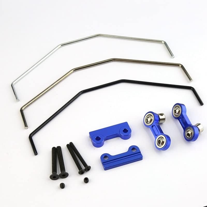 Metal Front and Rear Sway Bar Anti Roll Bar Kit for 1/5 TRAXS X-maX XMAXX RC Car Upgrades Parts Accessories - (Color: As Shown)