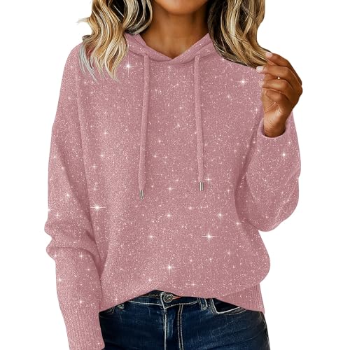 Glitzernder Pullover für Damen, trendiger Glitzer,...