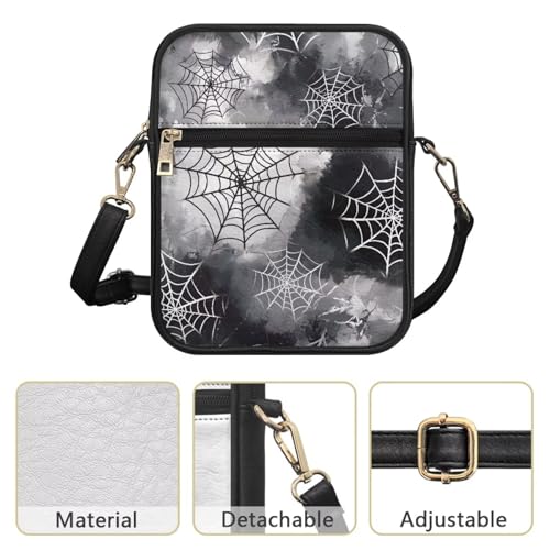 COEQINE Cute Crossbody Bag for Women Kawaii Messenger Bags Purse Cell Phone Shoulder Bag Mini Wallet Over Shoulder Strap 5
