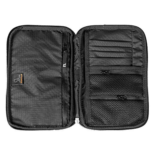 Carteira De Viagem Trip Wallet Curtlo Unissex U Preto