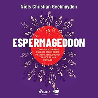 Diseño de la portada del título Espermaggedon