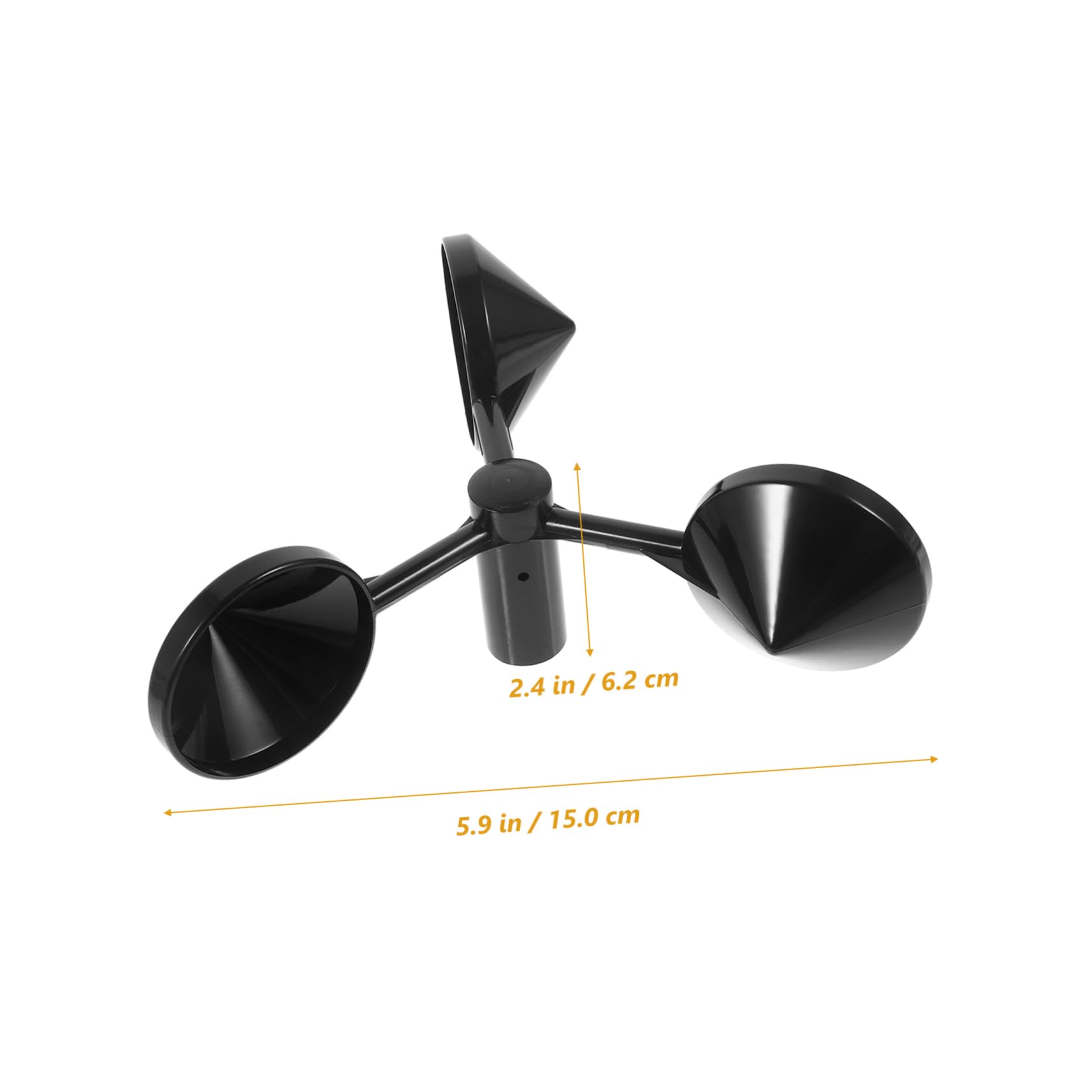 Windgeschwindigkeitsmesser Anemometer Gehäuse Für Windmessung 3 Schalen Windgeschwindigkeits Sensor Wetterstation Zubehör Für Präzise Windmessungen