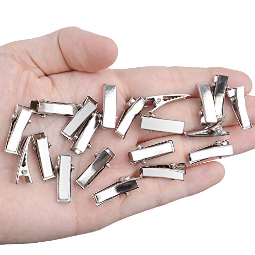 Pinzas Alligator metálicas 2cm pack 100 unidades miniatura 4